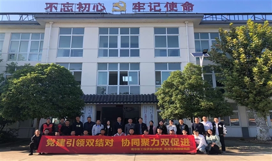 党建引领双结对 协同聚力双促进
